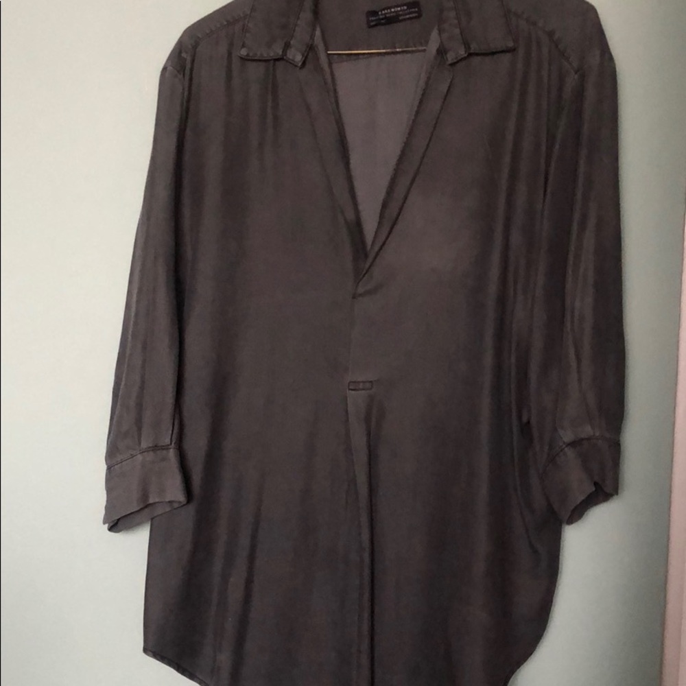 Zara V Neck Shirt